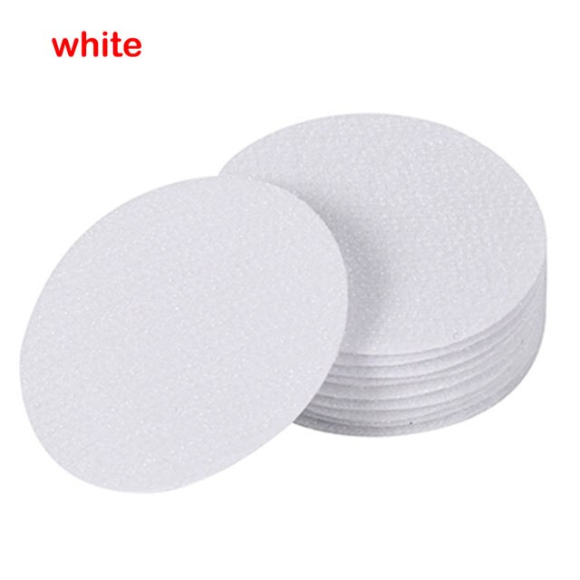 5-30Pairs 60mm Round Strong Self Adhesive Fastener Dots Stickers Hook Adhesive Tape Bed Sheet Sofa Mat Carpet Anti Slip Mat: White / 5PCS