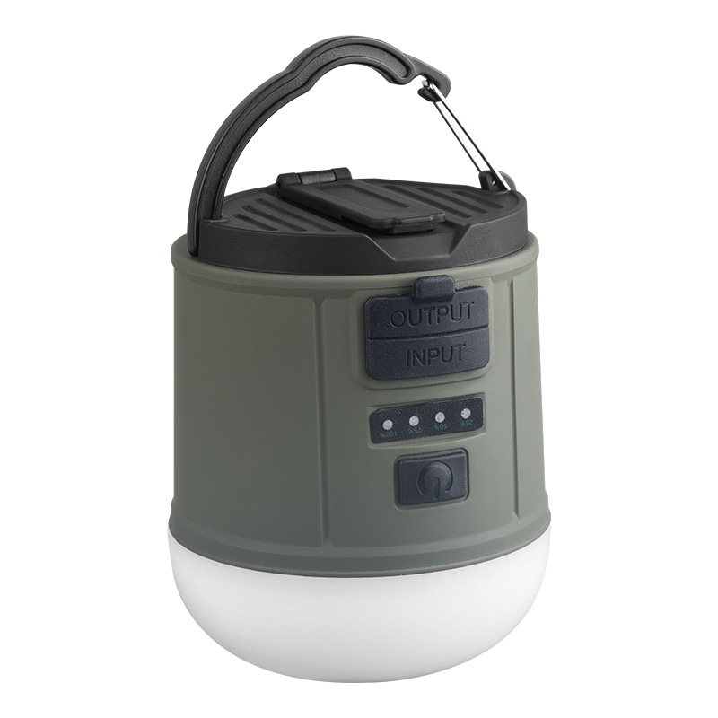 Lámpara de Camping de generación de energía manual, luz de Camping eléctrica de manivela de emergencia impermeable para exteriores, salida recargable portátil: Default Title