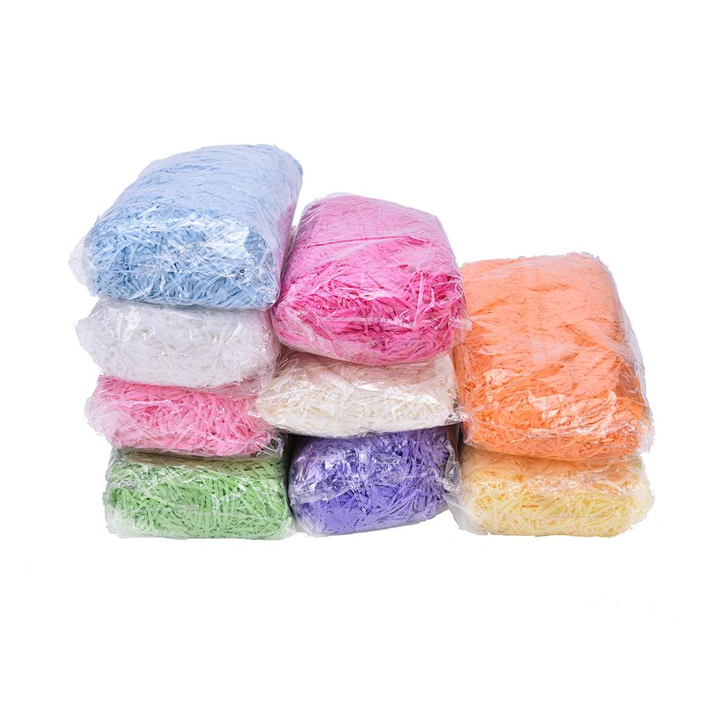 100g/Pack Shredded Tissue Paper For Bags Wedding boxes Hamper Baker Filler Packaging Craft Paper DIY Material