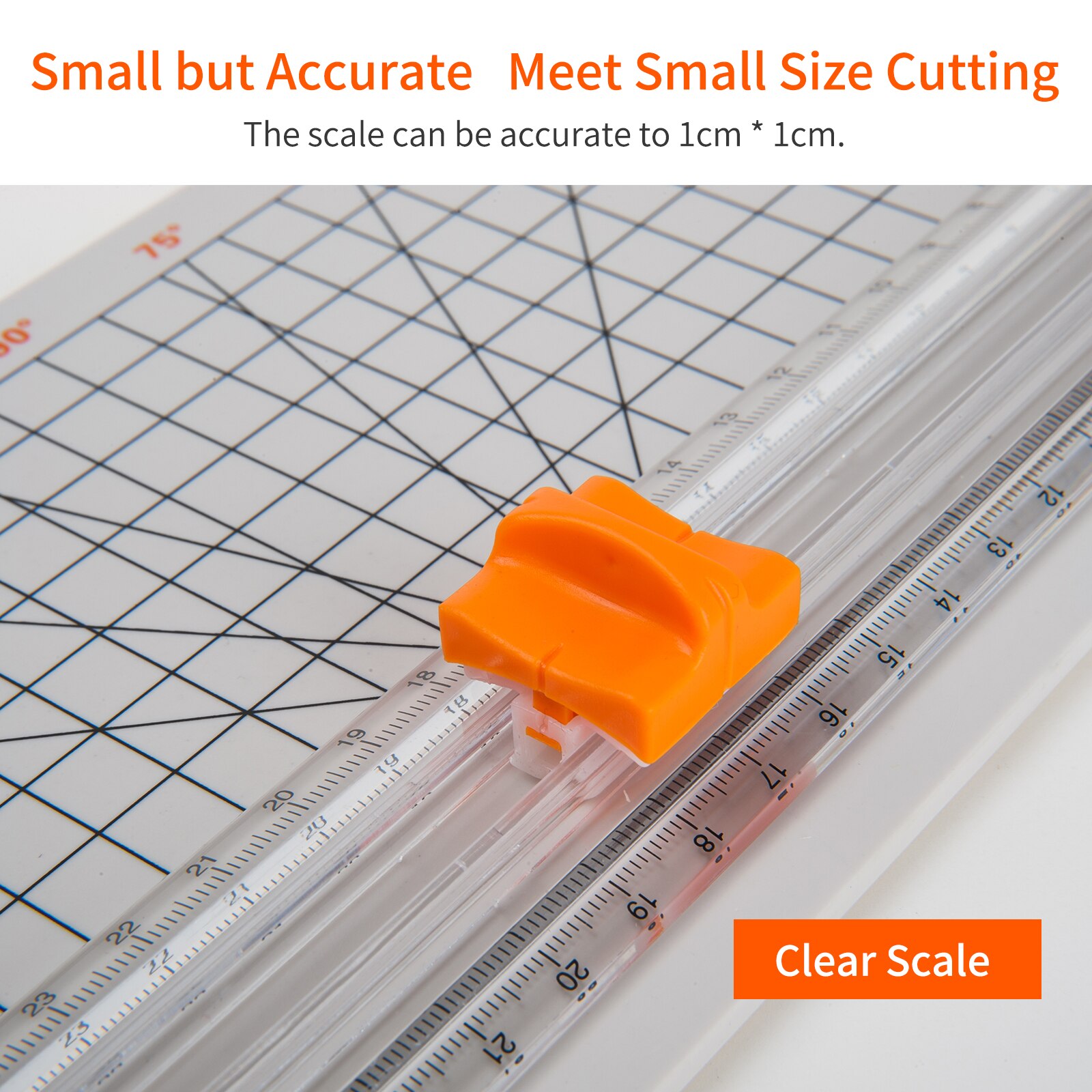 A4 Portable Paper Trimmer Paper Cutter Cutting Machine 12.6 Inch Cutting Length for Craft Paper Photo Laminated Paper Scrapbook