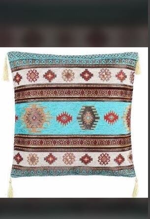 Türkische Ottomane Stil Kissen Kissen Abdeckung 17 "x 17"