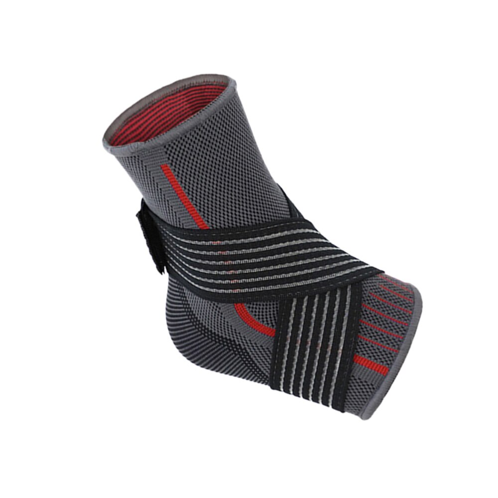 1 Pc Sports Ankle Support Comfortable Fitness Riding Wrapping Ankle Brace for Exercise Basketball Ankle Sprain Supplies (Red, Si
