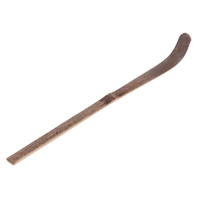 Håndlavet bambus te scoop matcha ske sticks te ceremoni tilbehør: B