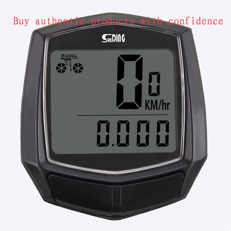WEST BIKING Computer da bicicletta impermeabile Wireless cablato MTB Bike Retroilluminazione a LED Contachilometri digale da ciclismo Tachimetro Cronometro  18