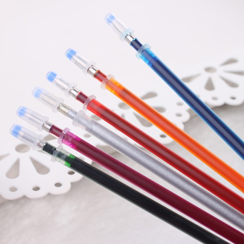 40pcs Embroidery Water Erasable Pen Refills Fabric Marker Cross Stitch Water Soluble Pens for DIY Patchwork Sewing Tools