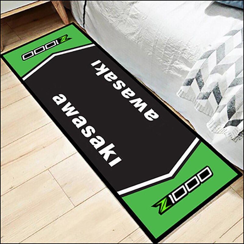 cool Motorrad Matte Anzeige Teppich geeignet Pro Honda Kawasaki Yamaha BMW Teppich: 60x200cm / grau