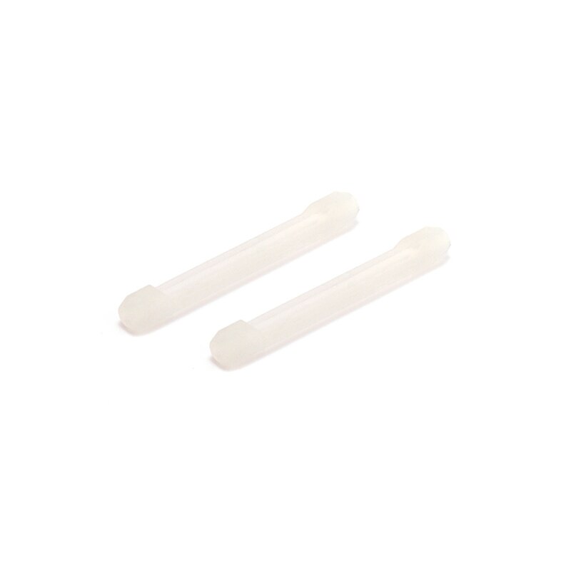 5 paia antiscivolo gancio per l&#39;orecchio occhiali accessori per occhiali occhiali da vista impugnatura in Silicone supporto per punte del tempio occhiali per occhiali impugnatura: White