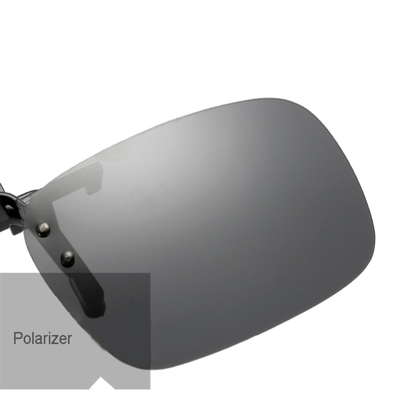 Bilbriller  uv400 anti-uva polariserte solbriller menns fiskebriller klipp dag / nattesyn
