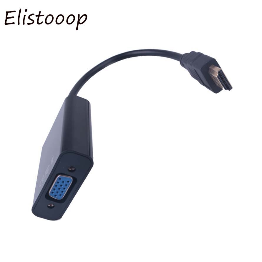 1080p hdmi-kompatibel til vga adapter digital til analog konverter kabel til xbox  ps4 pc laptop tv boks til projektor displayer hdtv