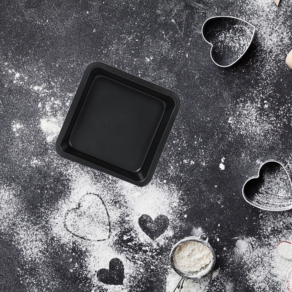 5 stuks multifunctionele bakvormen met antiaanbaklaag voor thuiskeukengereedschap (zwart)