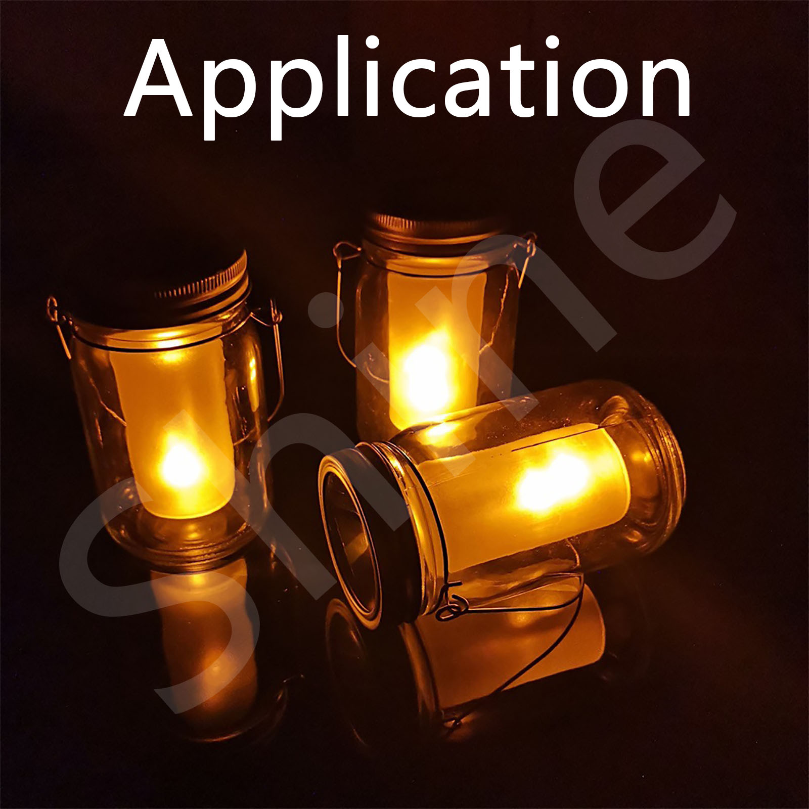 LED COB Flash Light Candles DC3V Edison Flame LED Filament 2200K Red Green Blue Pink Birthday Home Decorative Accessories DIY