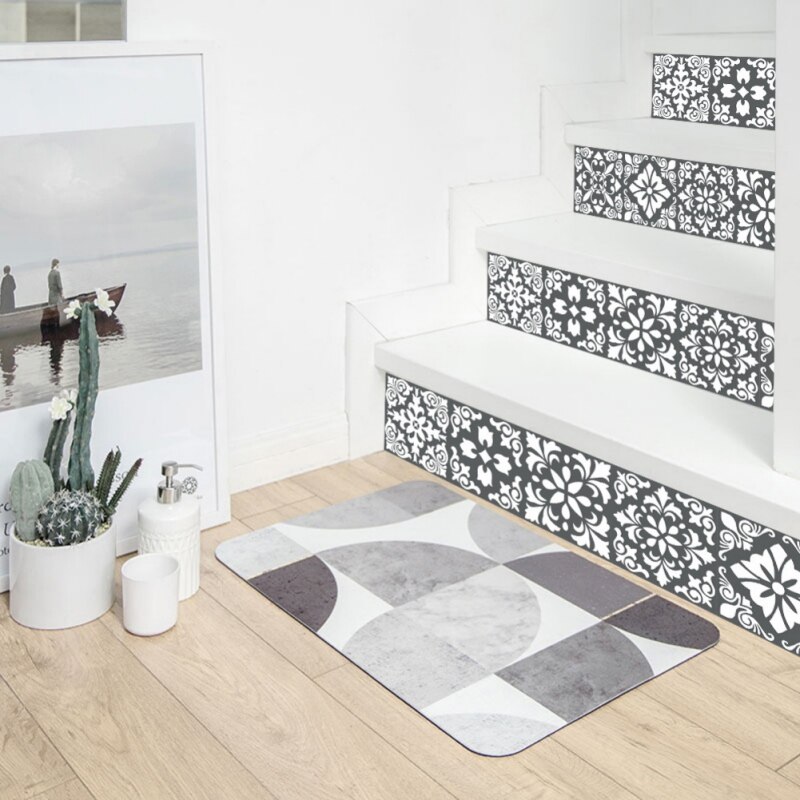 24 Pieces Of Mosaic Tile Stickers, Antique Tiles, Self-adhesive Tile Stickers (with Dumb Film) 15*15cm*24pcs