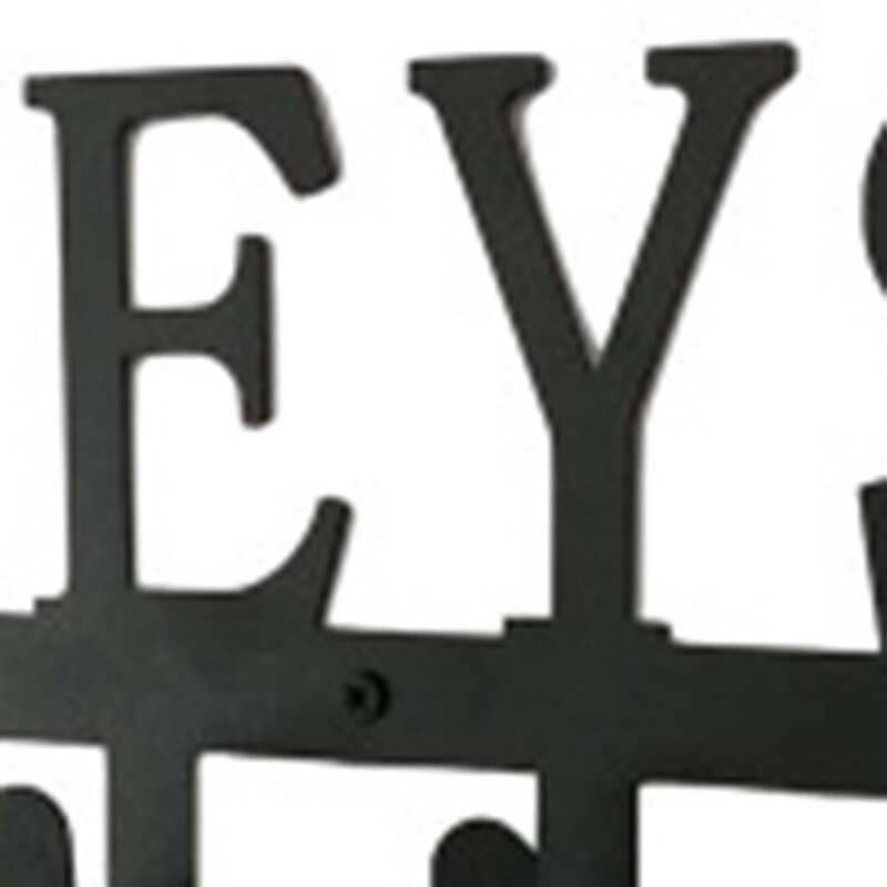 Hooks Cast Iron Key Rack Clothes Rack Robe Key Holder Home Wall Mounted Hat Hanger Kitchen Bathroom Wall Home Decoration