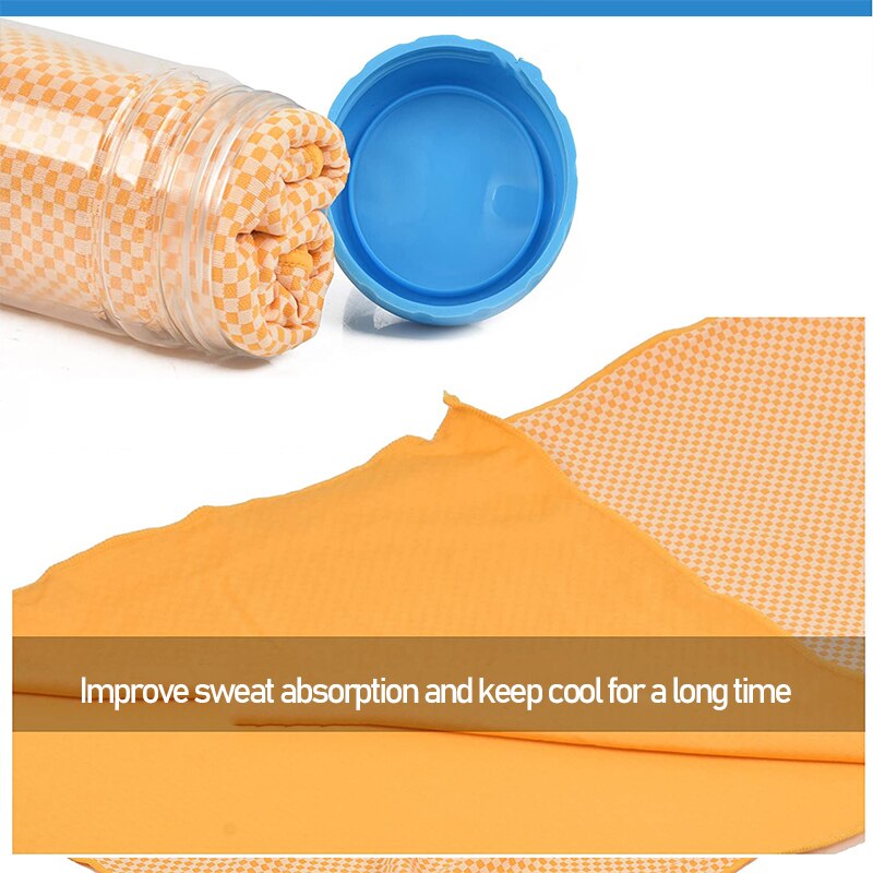 Cold Feeling Towel Anti Ultraviolet, Anti Heatstroke, Super Absorption, Mountaineering, Swimming And Traveling, Multi-purpose