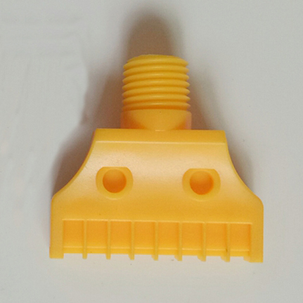 Buse de soufflage d'air en plastique ABS, filetage Béventuelles T, jet de vent, 1/4": Violet