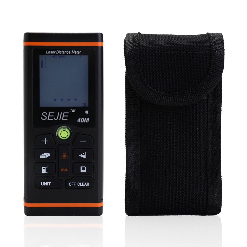 Handheld LCD Display Digital High Accuracy Measure Rangefinder Distance Meter Building Measurement Device Ruler Test Tool