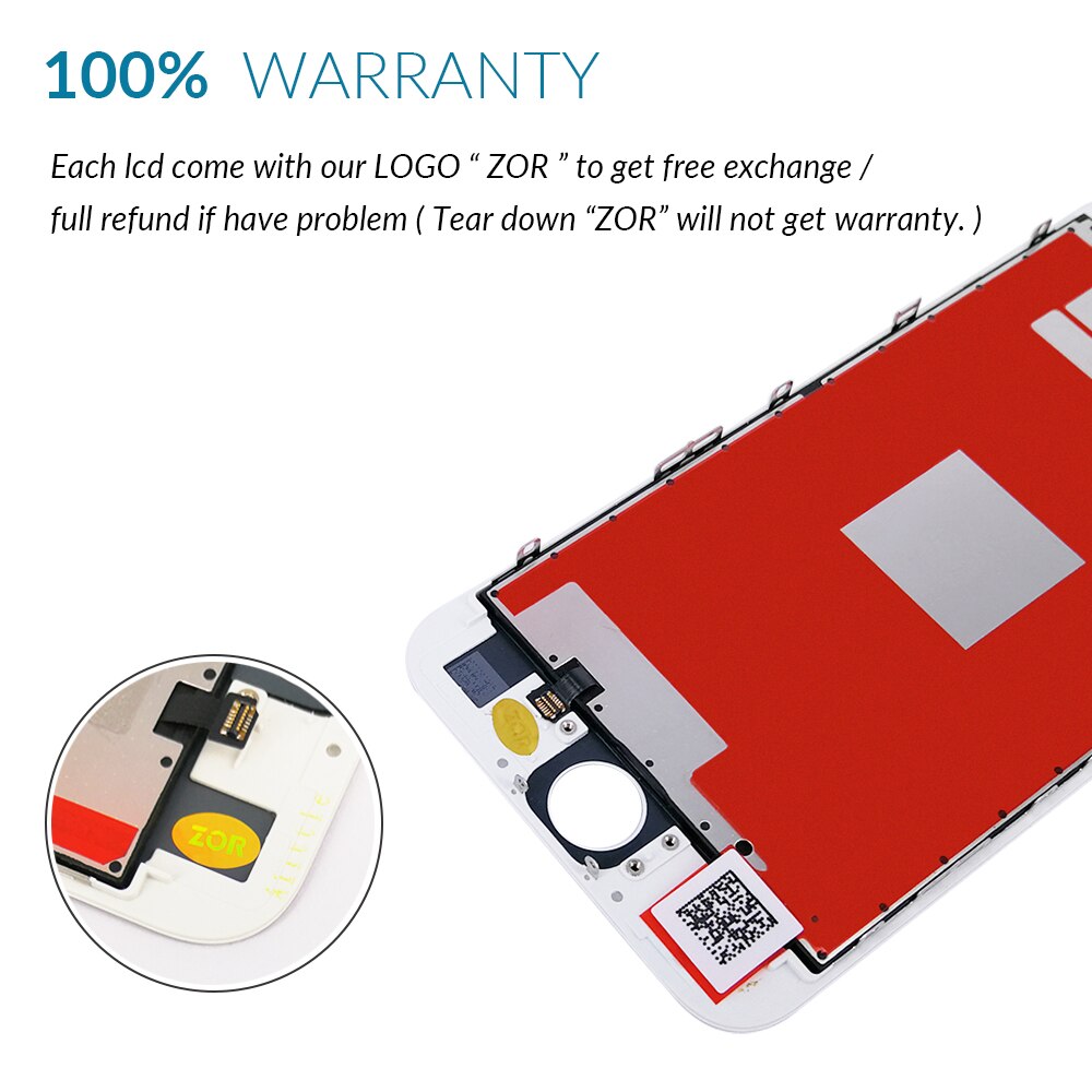 Grade AAA 4.7" 5.5" LCD Screen For iPhone 6 6S 7 8 Plus LCD Display + Touch Screen Replacement For iPhone 5s 6 S Ecran Pantalla
