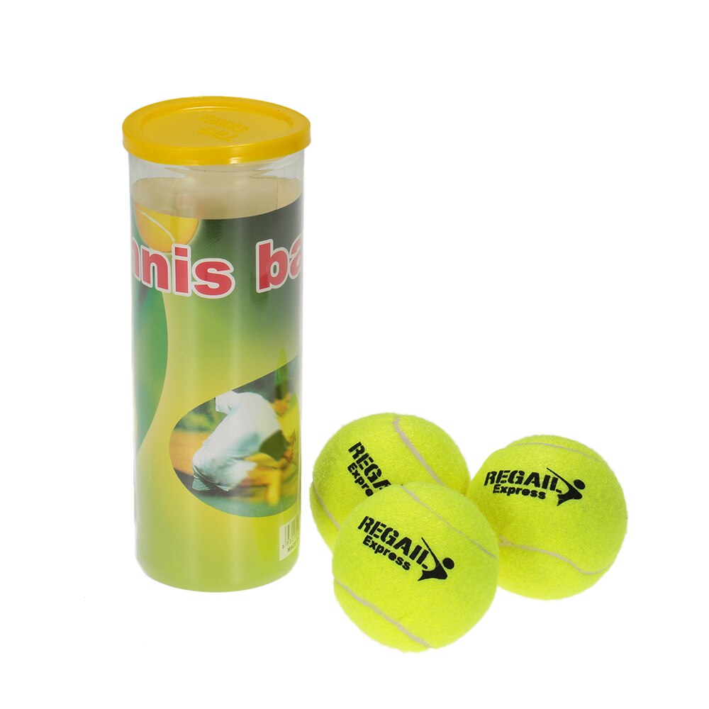 3 stk høy motstandsdyktig tennis treningsball trening slitesterk tennis ball trening baller for nybegynnere konkurranse