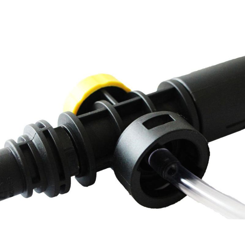 1pc bubbelskum biltvättpistol högtrycksskumtvättpistol biltvätt gängad hålpistol för karcher k-serien lavour vax comet bs