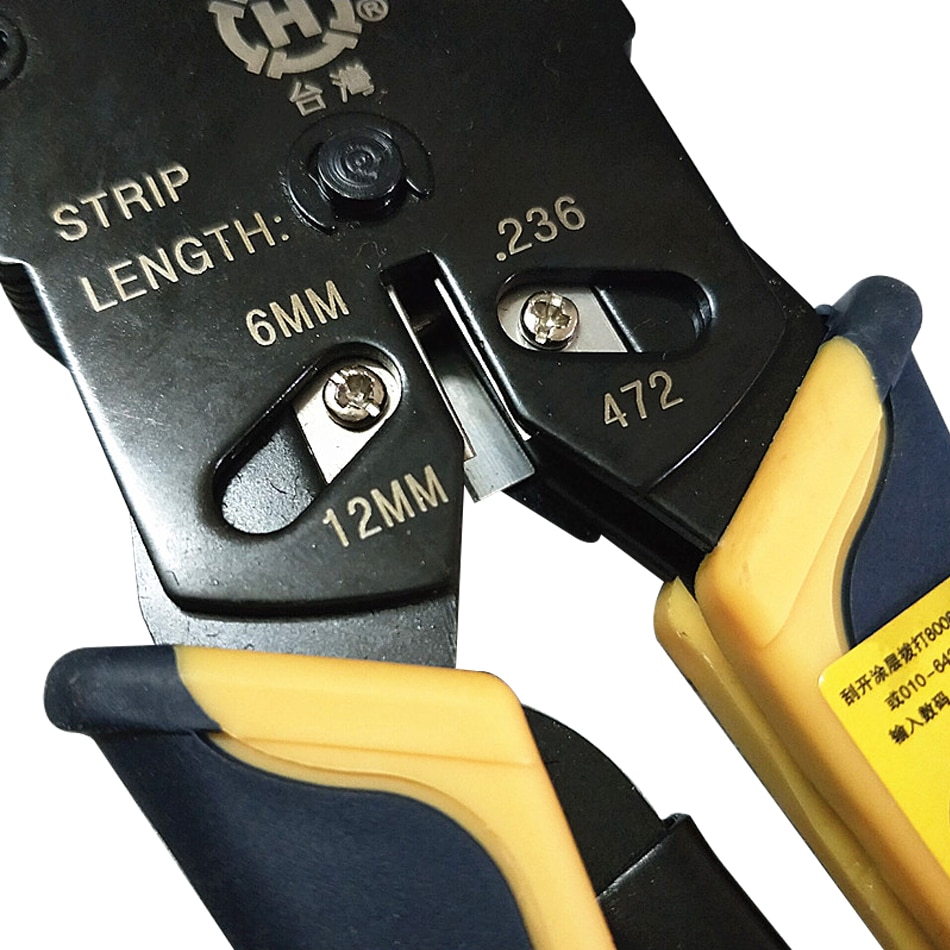 Nettverksverktøy for 10 p 10c/6 p 6c/4 p 4c kontakt krympetang rj /48/rj45/rj11/rj12 nettverkskabel klemme crimper