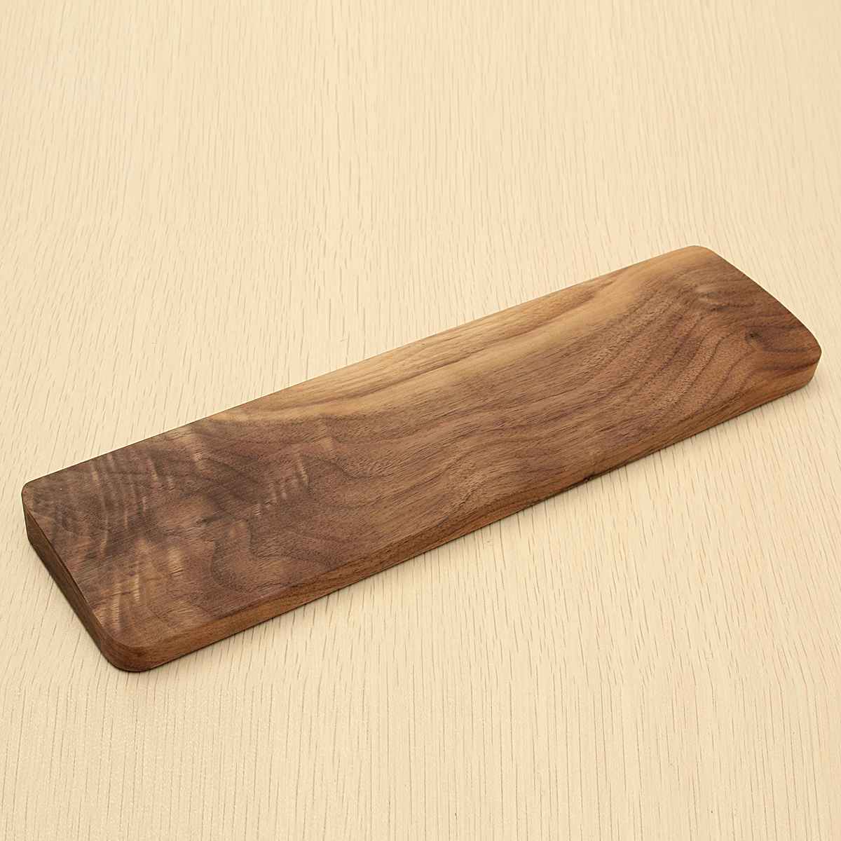 Muis Pads Hout Walnoot Voor Polssteun Toetsenbord Pols Bescherming Anti-Slip Pad Voor 60 Sleutel 11.8 ''Voor gaming Toetsenbord