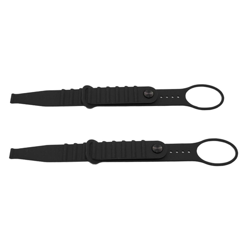 2PCS VR Touch Controller Knuckle Straps For Oculus Quest 2 VR Handle Grip Adjustable Wrist Strap For Oculus Quest 2 Accessories: Black