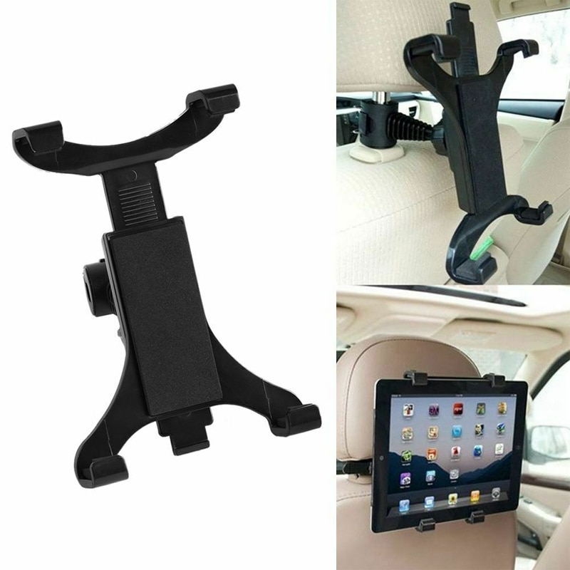 Auto Back Seat Hoofdsteun Mount Houder Stand Voor 7-10 Inch Tablet Gps Ipad Smartphone 360 Graden Draaibare Universele auto Accessorie