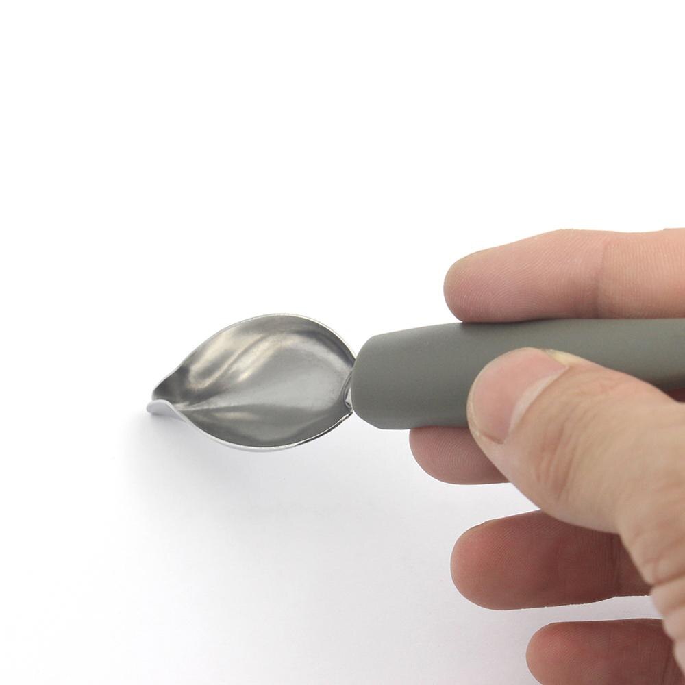 Cuchara creativa decorativa para decorar Sushi, herramienta de para sorteo de comida, plato de aderezo de salsa, utensilios para hornear, cucharas de comida para pasteles, novedad