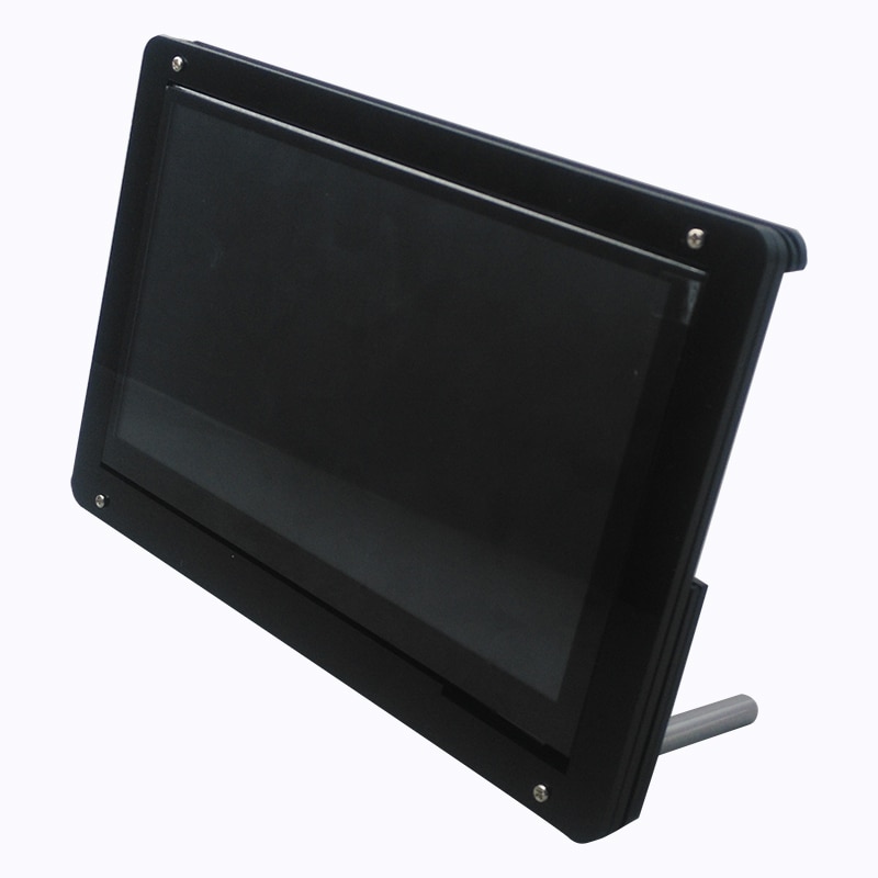 7 Inch LCD Acrylic Case Raspberry Pi 3 Model B LCD Touch Screen Display Monitor Bracket Case for Raspberry Pi 4 LCD Screen