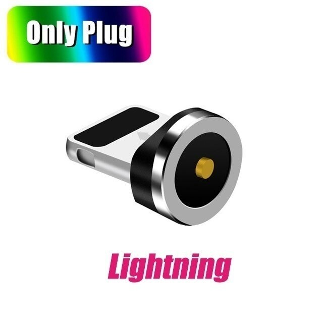 1/3/10Pcs Ronde Magnetische Kabel Plug Type C Micro Usb C 8 Pin Stekkers Snelle Opladen adapter Telefoon Microusb Type-C Magneet Plug
