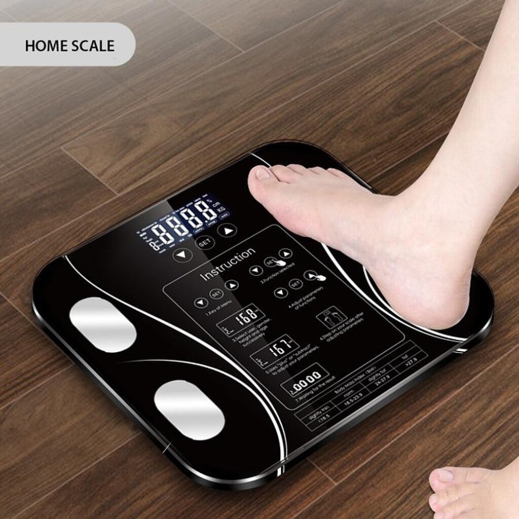 Smart BMI Scale High Precision Touch Control Digital Bathroom Electronic Weight Scale Health Body Composition Analyzer Monitor