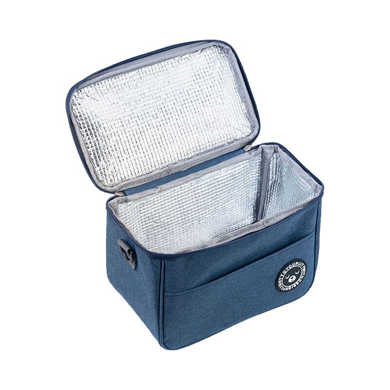 Size Kleine Voedsel Thermische Lunchbox Tas Duurzaam Waterdicht Kantoor Koeler Lunchbox Organisator School Kids Geïsoleerde Case Met Riem