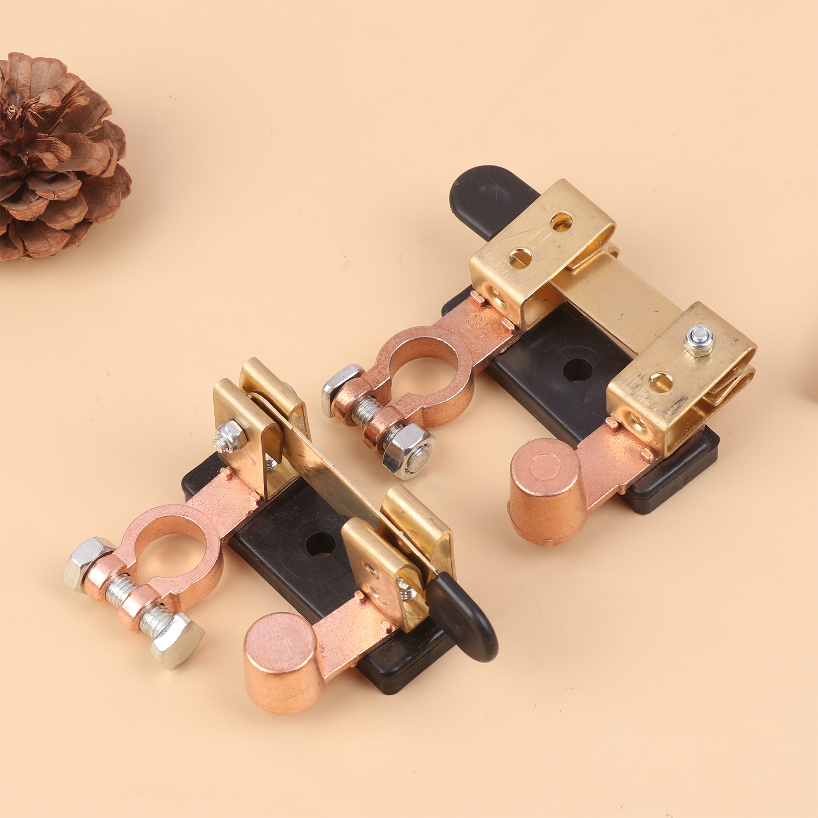 12V 24V Battery Disconnect Switch Top Post Knife Blade Master Switch For Auto Car RV Boat Truck Battery Cut Off Shut Off Switch