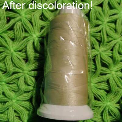 2700 meters Color Changing Sewing Thread Photosensitive UV Yarn 150D/2 UV Color Changing Yarn Spot: KHUV06