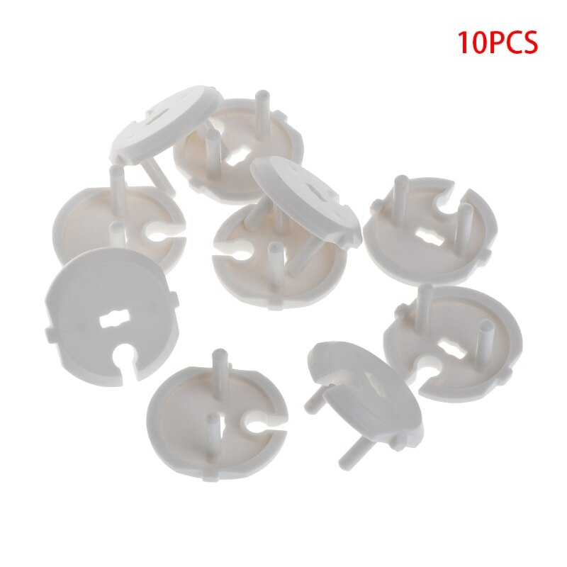 10Pcs Franse Standaard Stopcontact Baby Kids Kind Veiligheid Guard Bescherming Anti Elektrische Shock Stekkers Protector Draaien Cover