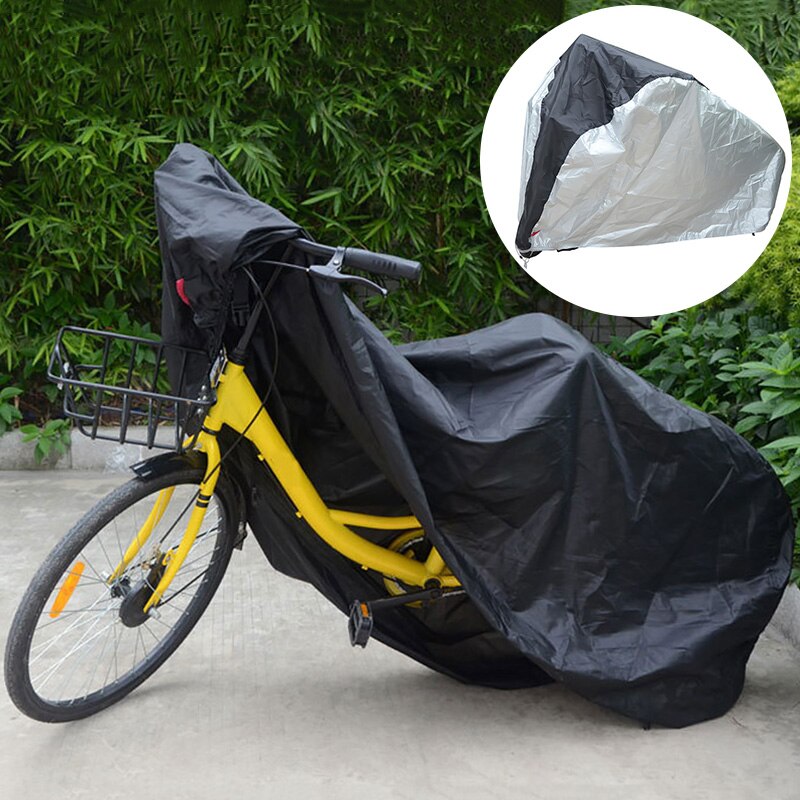 Motorcykel cykelcover universal udendørs uv cykelbeskytter hele sæsonen vandtæt cykel regn sne støvtæt cykelcover