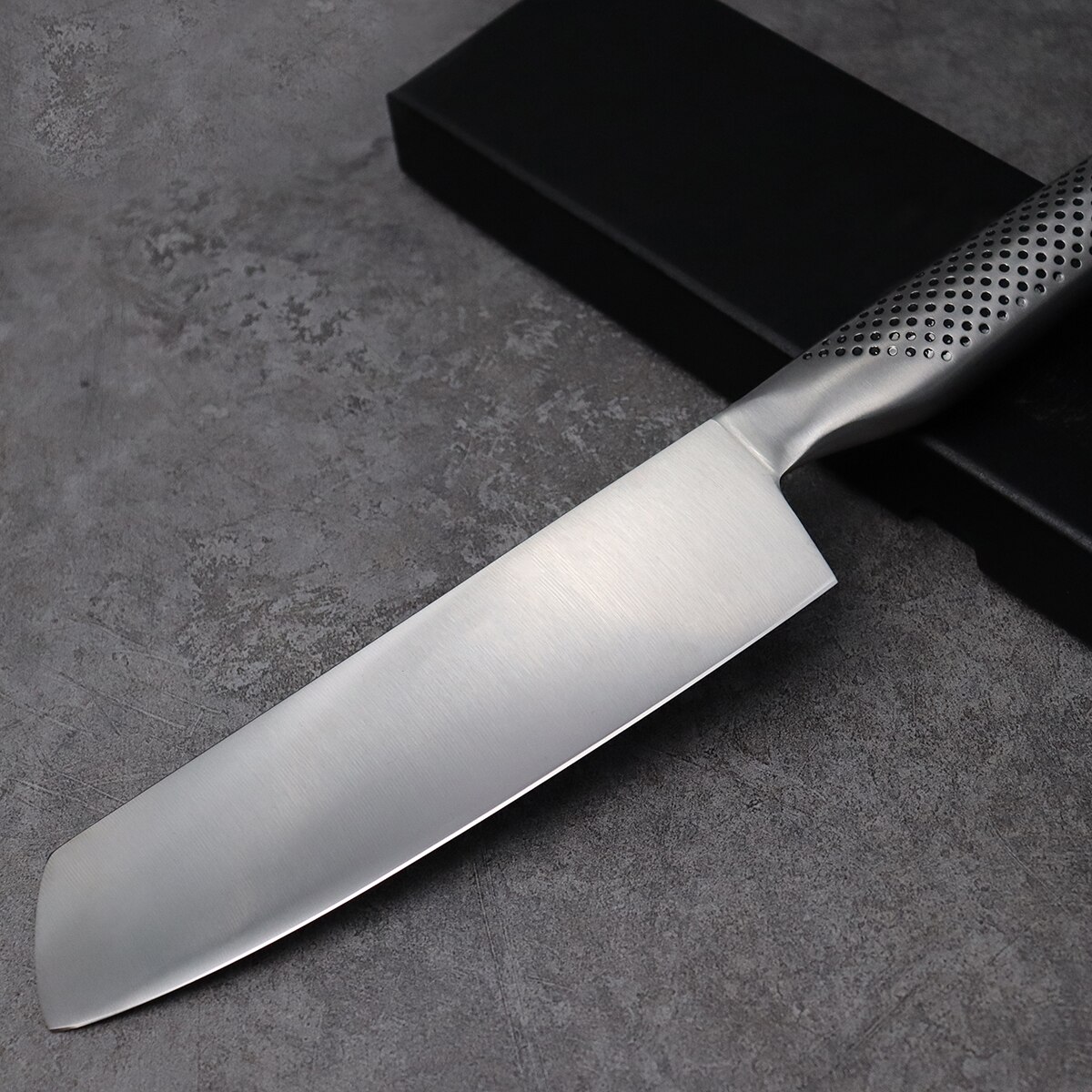 Stainless Steel Sushi Knife Slicing Knife Japanese Fish Fillet Knife Chef Knife Salmon Sushi Sashimi Kitchen Cooking Tools: C with Box