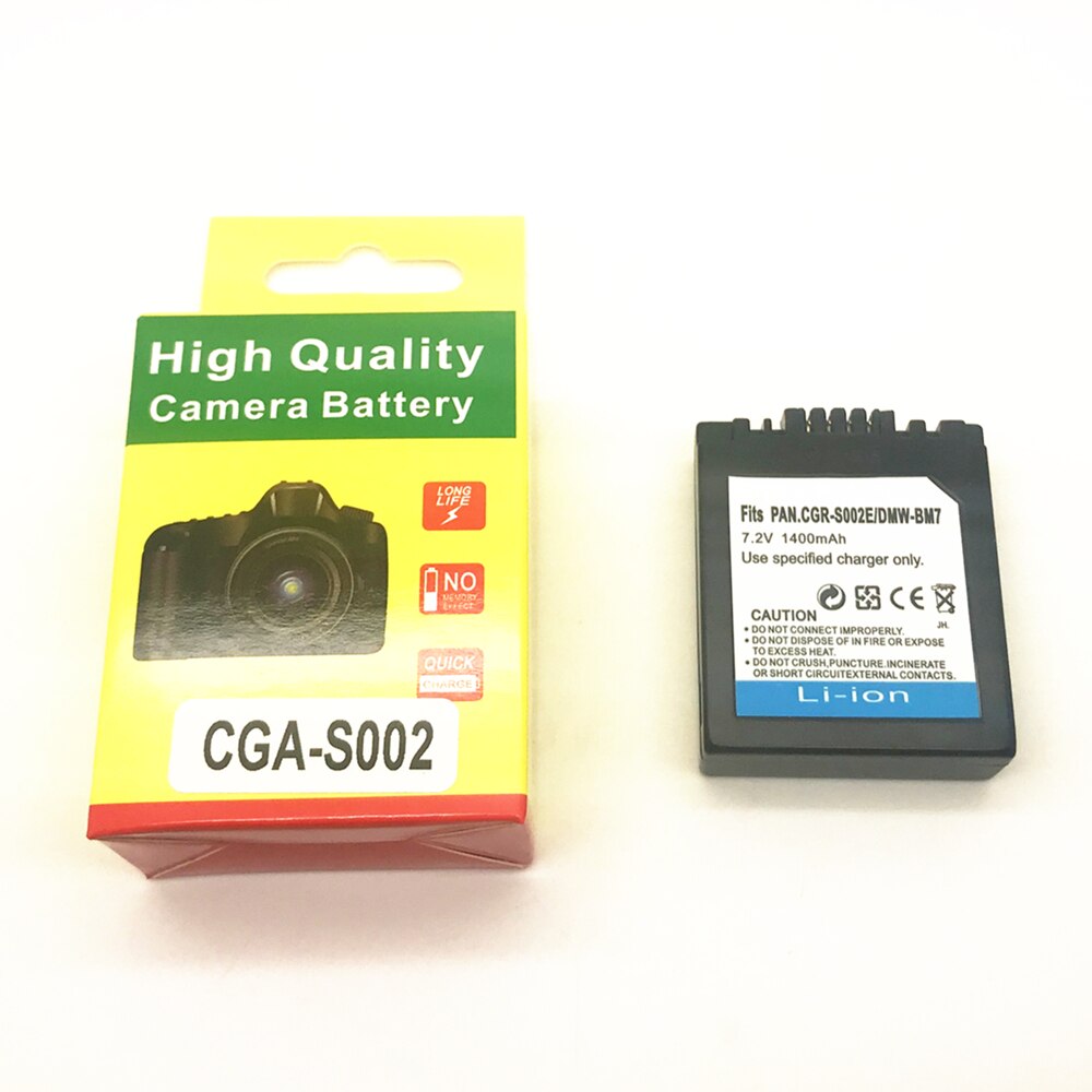 Batteria Compatibile Per Panasonic DMW-BM7 - 7,2V Li-Ion, 720mAh/5,2Wh, Sostituto Per Fotocamera - 2