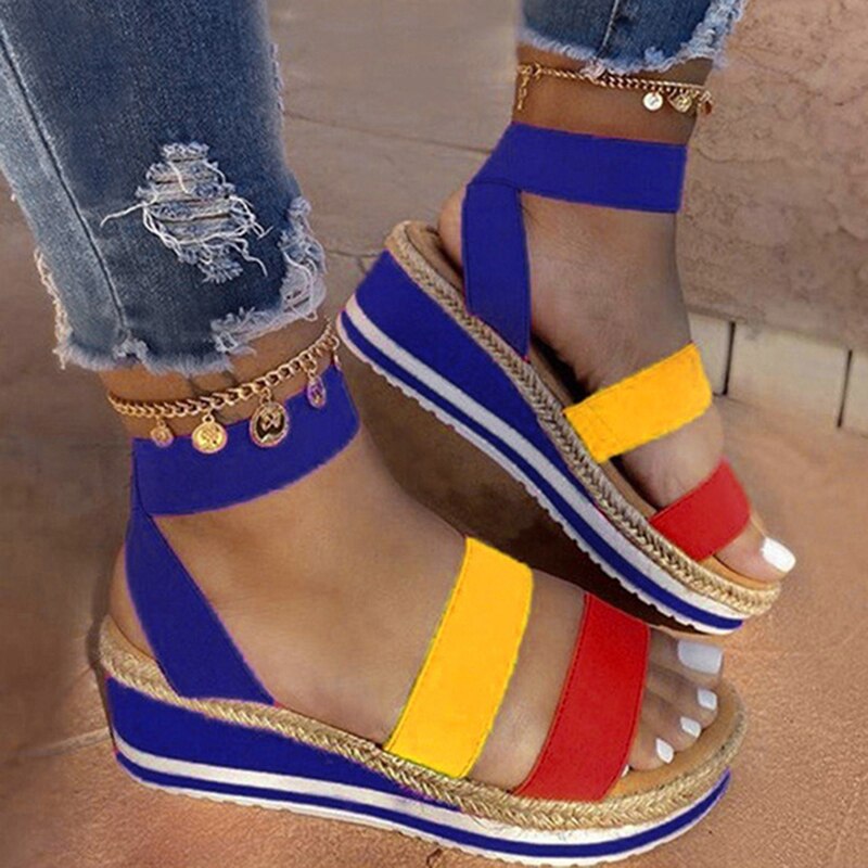 Chaussures Femme Compensées Joia Taille 38 - Noires, Très Haut Talon, Style Plateforme
