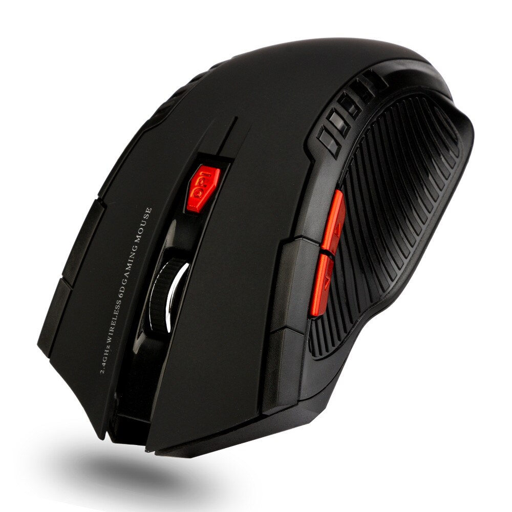 Gaming Mouse Raton Computer Mouse Gamer 1200DPI 6keys Optical Mice USB Receiver Wireless Mouse For PC Laptop Games In Stock