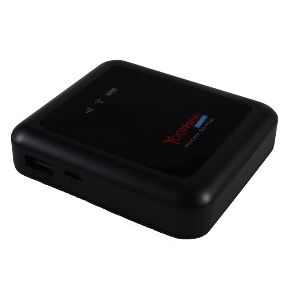 Mini Tragbare 4G Wifi Clever Router hoch Geschwindigkeit LTE 100M 4G kabellos Wifi Hotspot Router 5200mAh große Kapazität Batterie