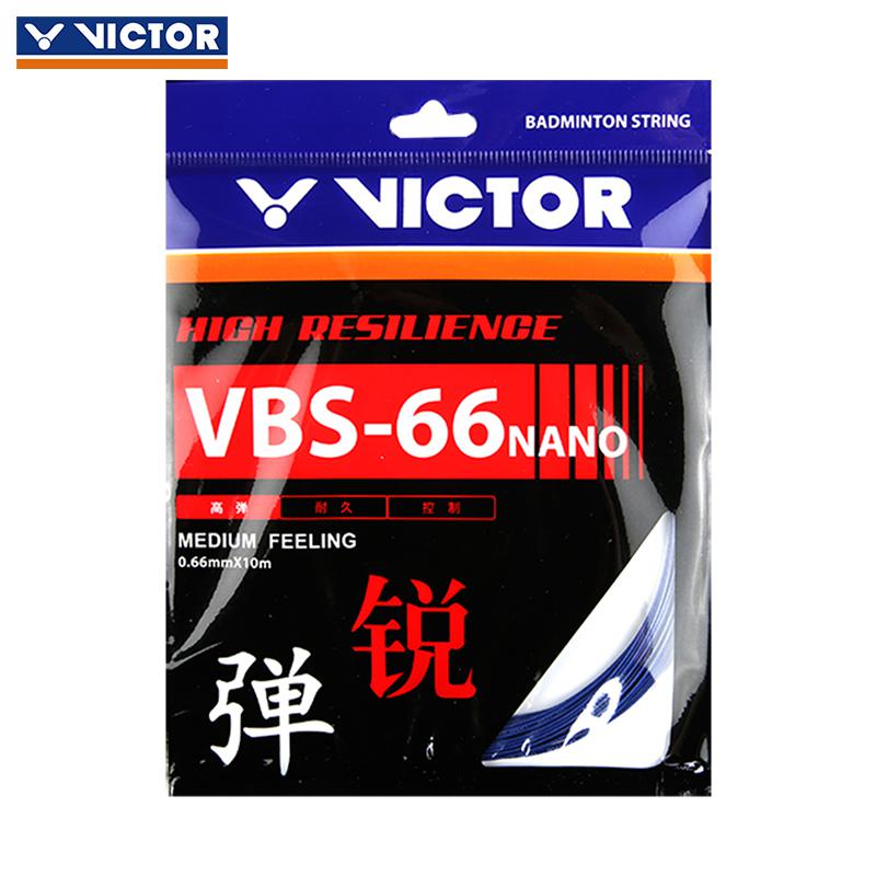 3 Pcs Victor Vbs-66n Nano Badminton Racket String Accessories Stringing Badminton Racket: M 3PCS