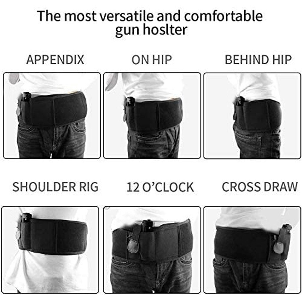 Belly Band Holster Concealed Carry Abdominal Leath... – Grandado