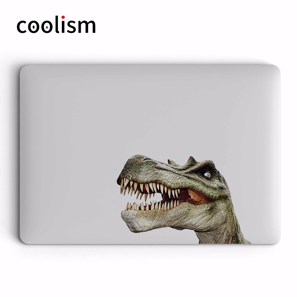 Dinosaur Colorful Laptop Decal Sticker for Apple Macbook Pro Air Retina 11 12 13 15 inch HP Dell Mac Surface Book Partial Skin