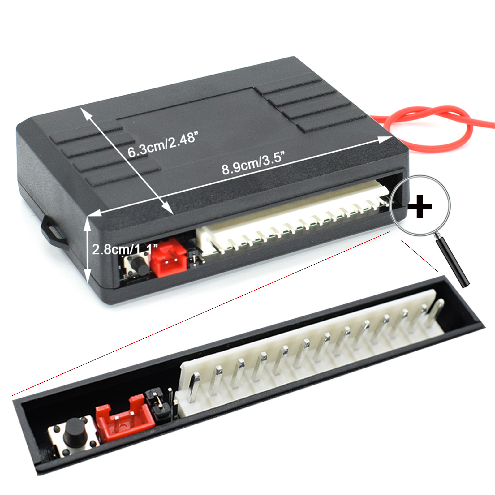Kit central remoto universal para carro, fechadura de porta, sistema de entrada sem chave, alarme de porta automática, chave de controle de segurança