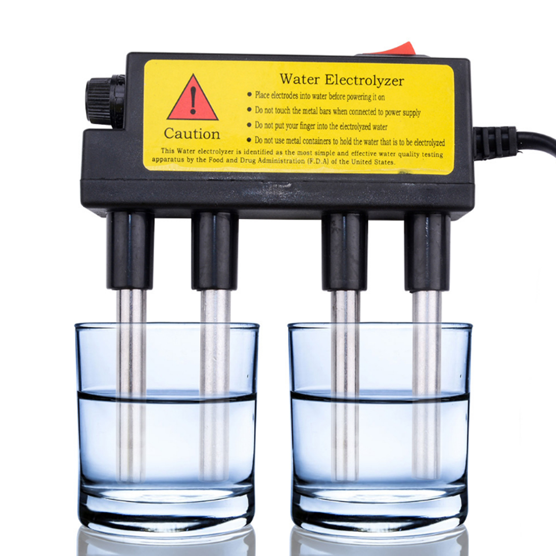 Enchufe europeo TDS prueba de electrolizador de agua/electrólisis de herramientas de agua 110V-250V