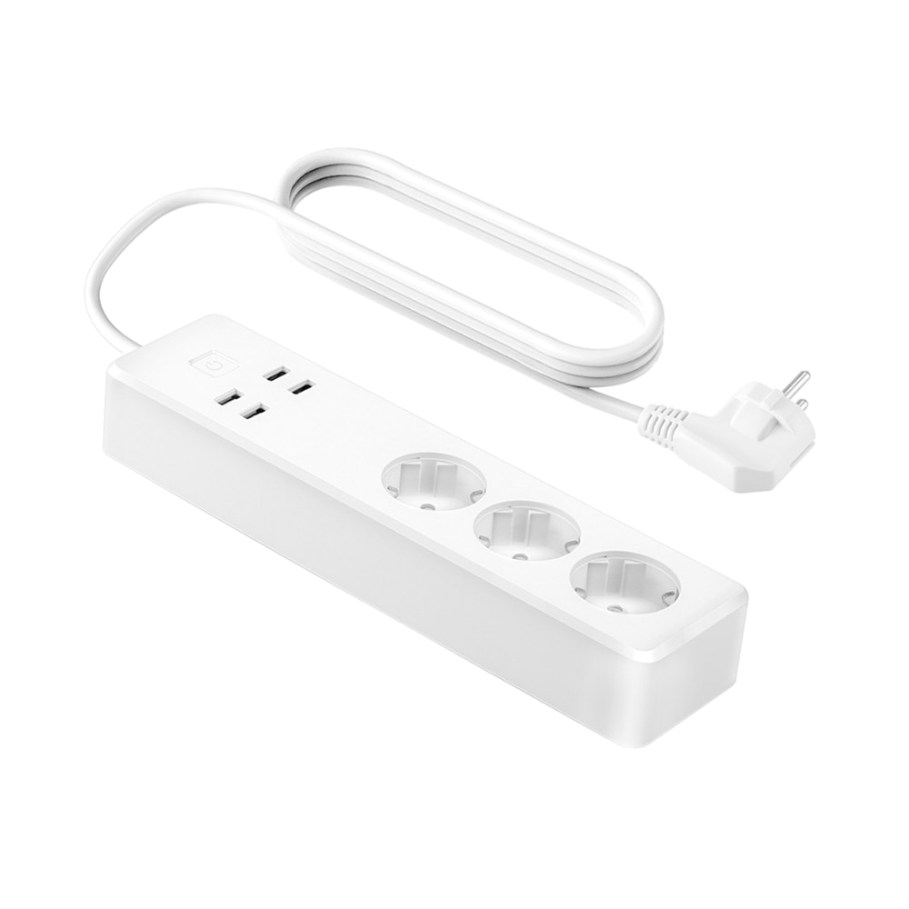 Smart WiFi Surge Protector, US/EU/UK Version Power Strip,Alexa & Google Assistant & IFTTT Supported, App Remote Control,MSS425E