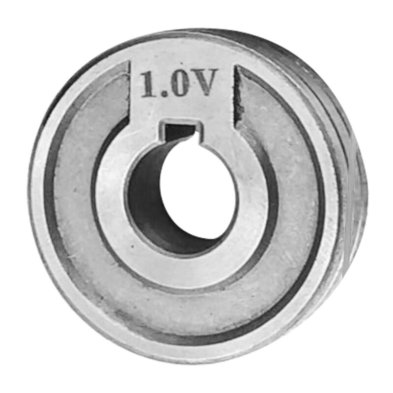 Lassen Feeder Roll V U Nurl Groove 0.6Mm 0.8Mm 1.0Mm Grootte 30X10X10Mm voor Staal Aluminium Flux Koord Draad Mig Draad Feeder: 2