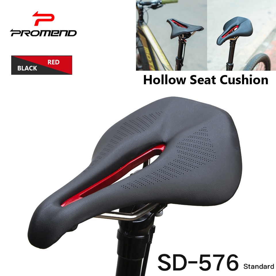 Bicicleta nueva sillín de la bicicleta MTB DE LA BICI asiento culo grande suave comodidad almohadillas silla amplia PU suave hueco asiento cojín deportes