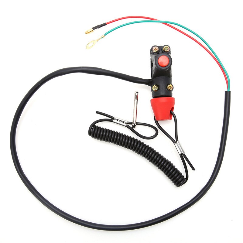 Purchase Stop Tether Closed Kill Switch MX TRX Motorcycle Snowmobile ATV Racing Engine In China - Foto 3